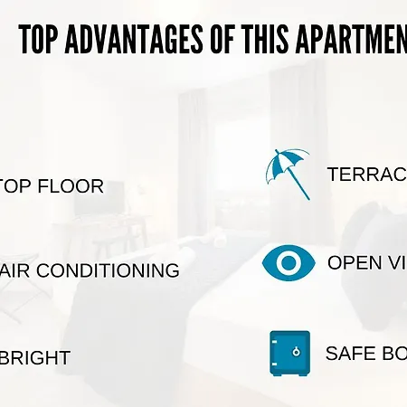 Lejlighed Nestor&jeeves - Sun Deck Terrace - Floor Nice